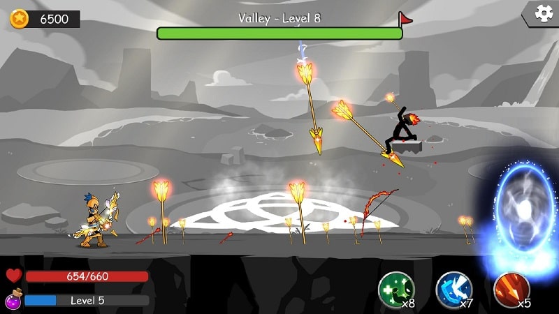 Stickman Fight Archer Survival APK - screenshot 5