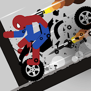 Stickman Dismount Hero Fly MOD APK icon