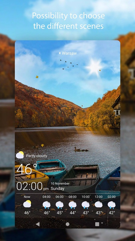 Weather Live Wallpapers APK - screenshot 1