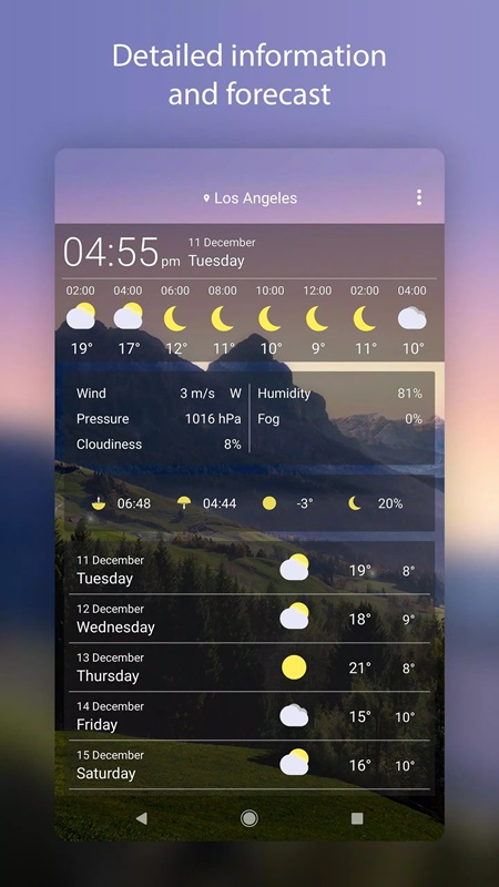 Weather Live Wallpapers APK - screenshot 4