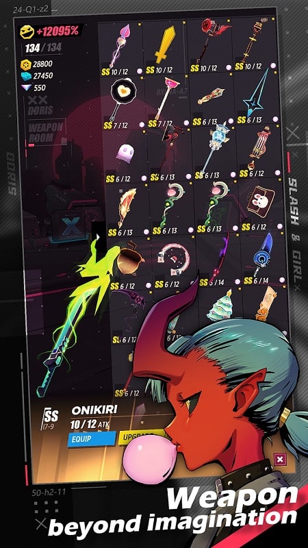 Slash &amp; Girl APK - screenshot 4