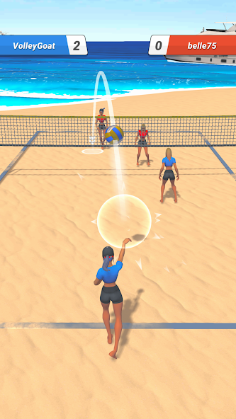 Beach Volley Clash - screenshot 1