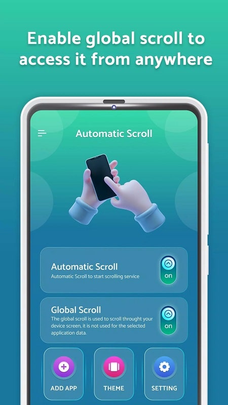 Automatic Scroll APK - screenshot 1