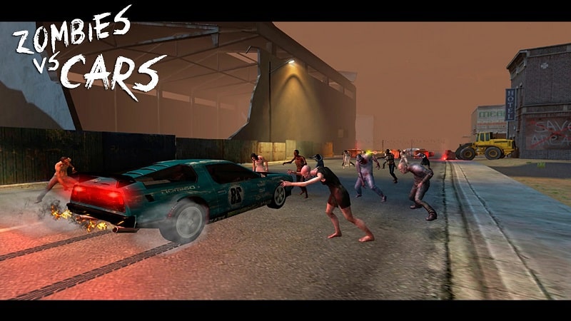 Zombies VS Muscle Cars APK - screenshot 1