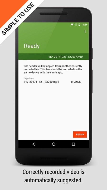 MP4Fix Video Repair Tool APK - screenshot 3