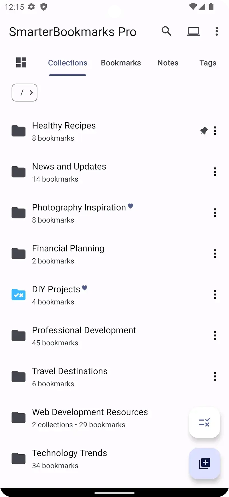 Smarter Bookmarks - screenshot 3