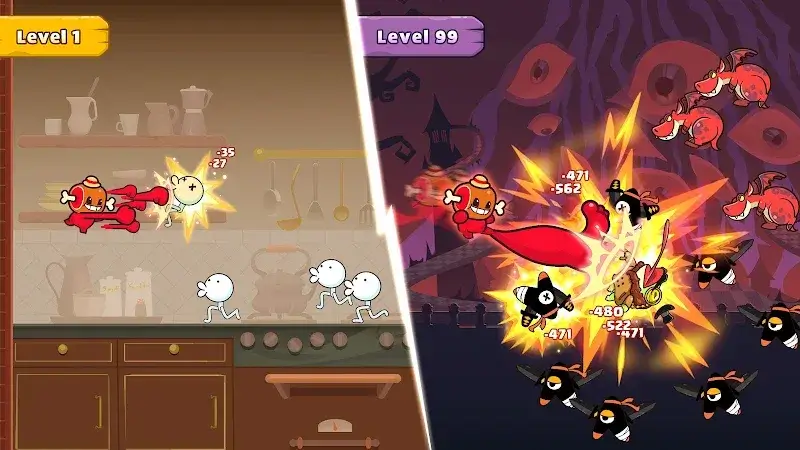 Big Badass AFK Idle RPG - screenshot 1