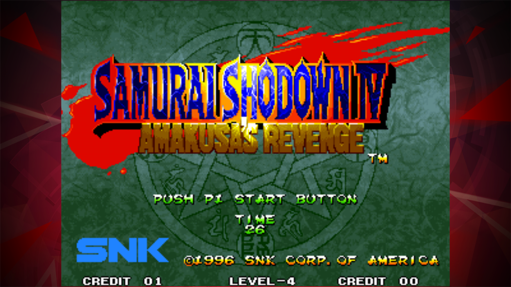 SAMURAI SHODOWN IV ACA NEOGEO - screenshot 5