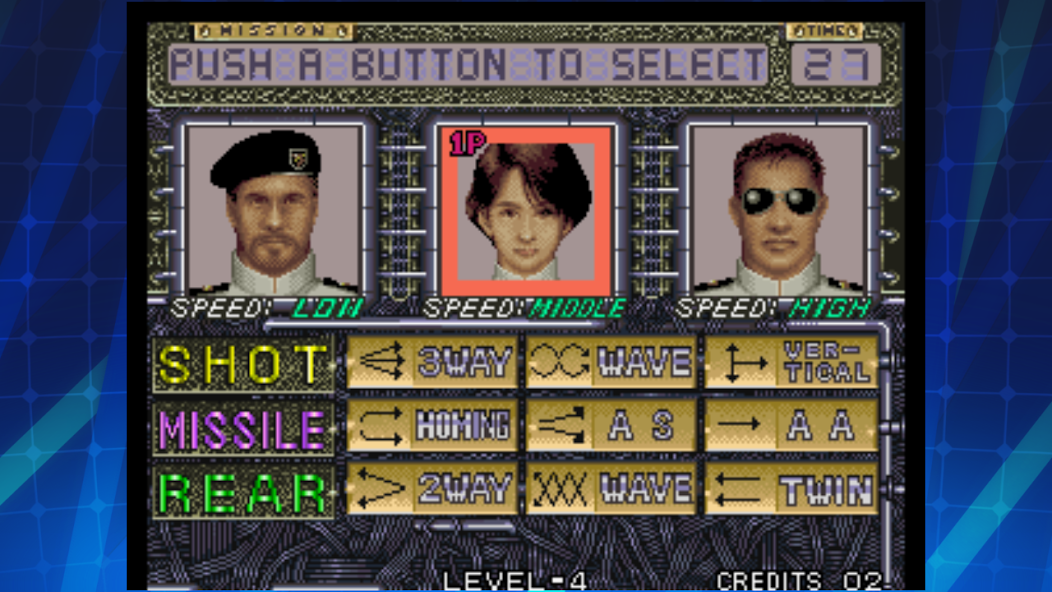 ZED BLADE ACA NEOGEO - screenshot 2