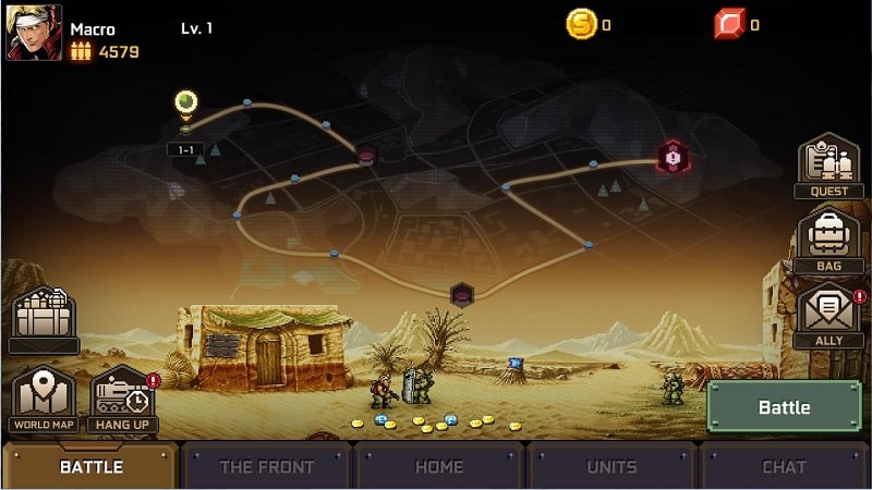 Metal Slug Commander APK - screenshot 1