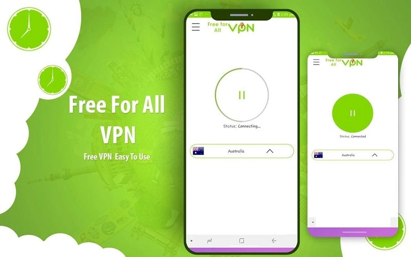 GreenVPN APK - screenshot 1