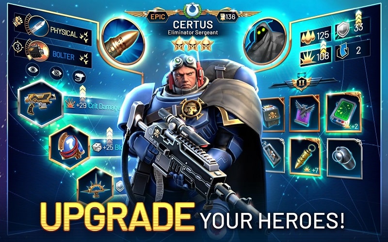 Warhammer 40,000 Tacticus APK - screenshot 2