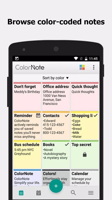 ColorNote APK - screenshot 4