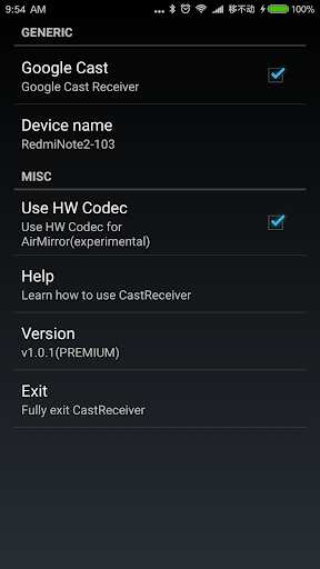 CastReceiver - screenshot 1