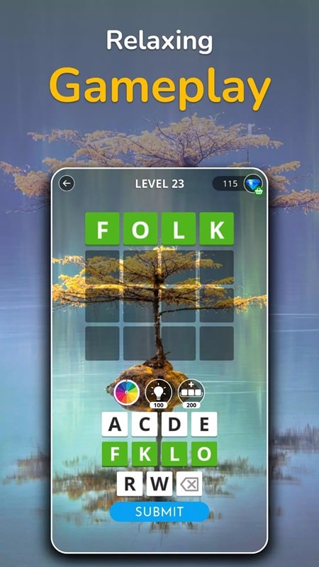 Calming Word Guess APK - screenshot 1