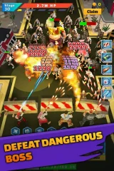 Zombie Defender: Idle TD & Mow zombies - screenshot 1