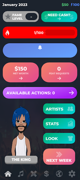 Rockstar - Rapper Simulator - screenshot 1