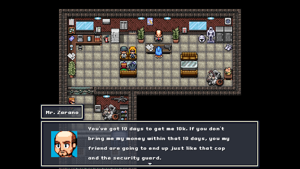 Debt City - Retro Life Sim RPG - screenshot 10