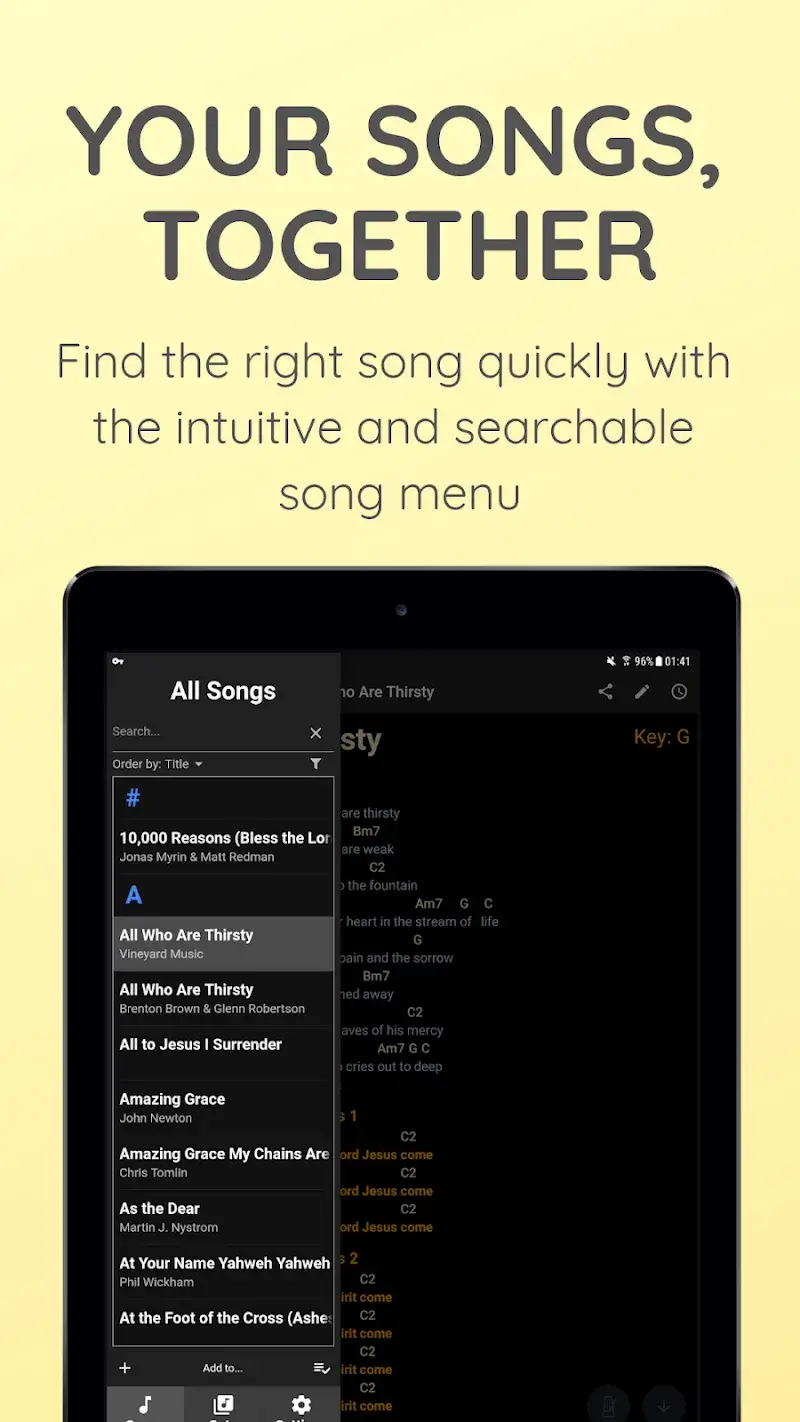 SongbookPro - screenshot 1
