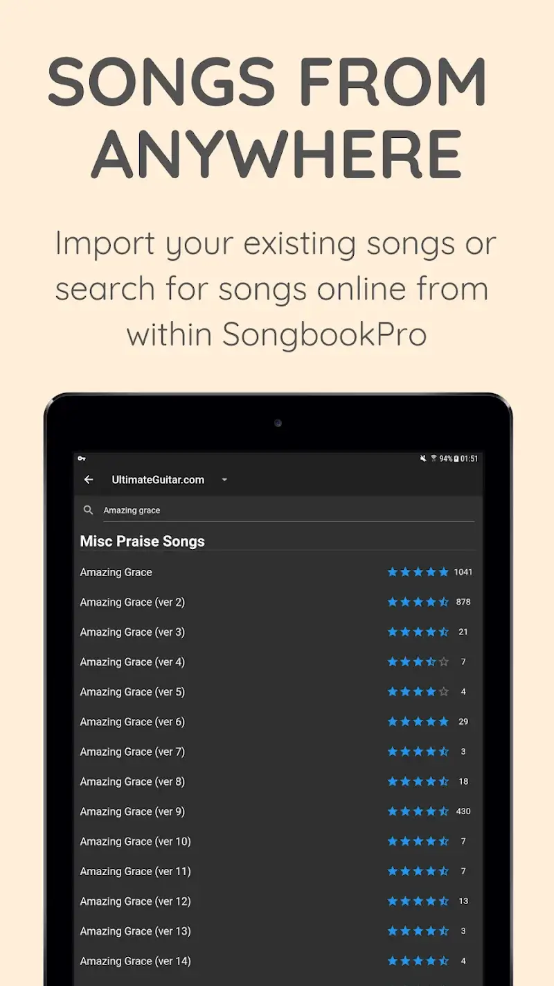SongbookPro - screenshot 5