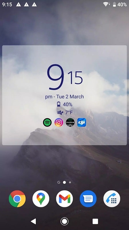 Digital Clock & Weather Widget - screenshot 3