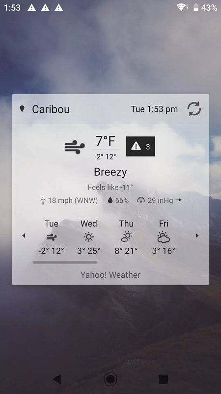 Digital Clock & Weather Widget - screenshot 5