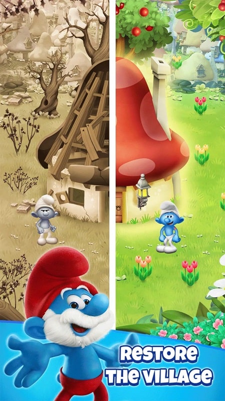 Smurfs Bubble Shooter APK - screenshot 5
