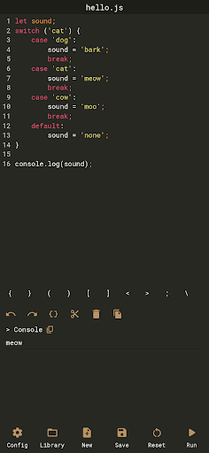 JavaScript Editor - screenshot 2