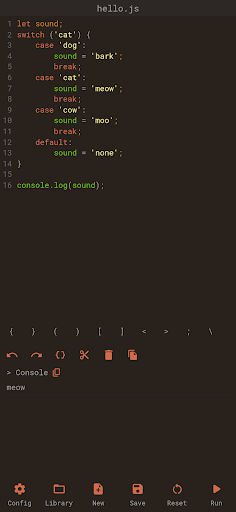 JavaScript Editor - screenshot 5