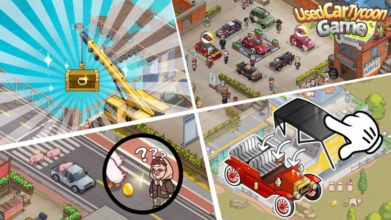 Used Car Tycoon Game APK MOD APK icon