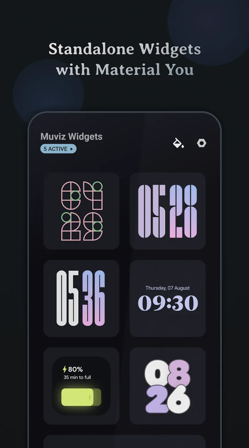 Muviz Widgets - screenshot 1