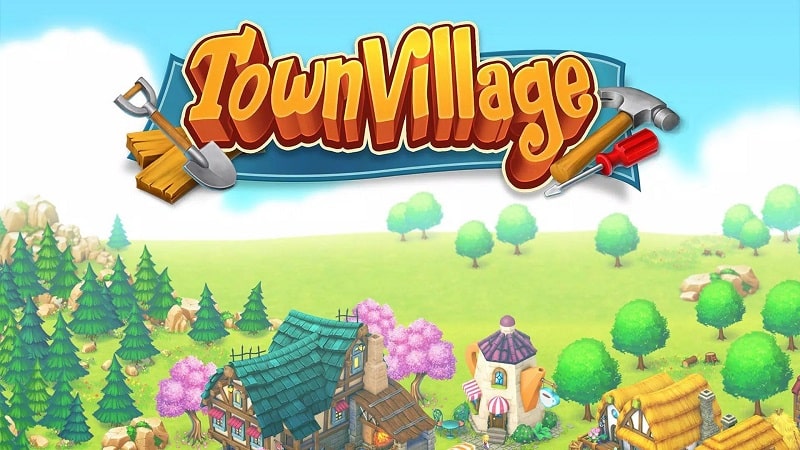 Town Village Farm Build City APK MOD APK icon