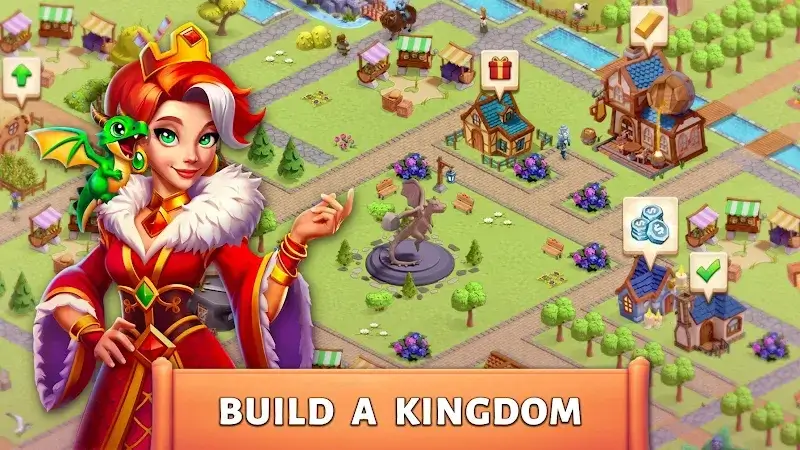 Dragon Kingdom Fantasy City - screenshot 2