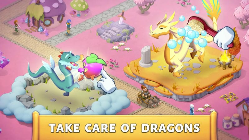 Dragon Kingdom Fantasy City APK - screenshot 4