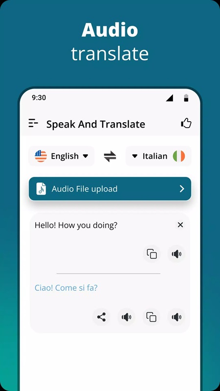 Speak & Translate all Language APK - screenshot 4