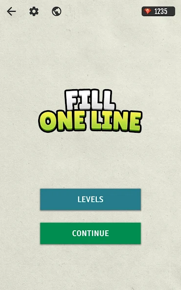 Fill One Line - Color Puzzle G - screenshot 1
