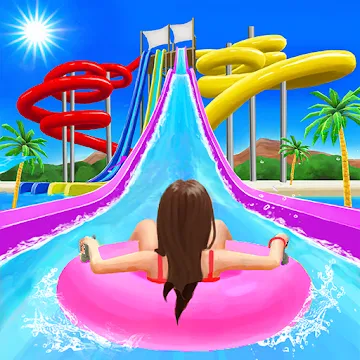 Uphill Rush Water Park Racing - app icon
