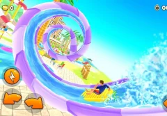 Uphill Rush Water Park Racing - screenshot 2