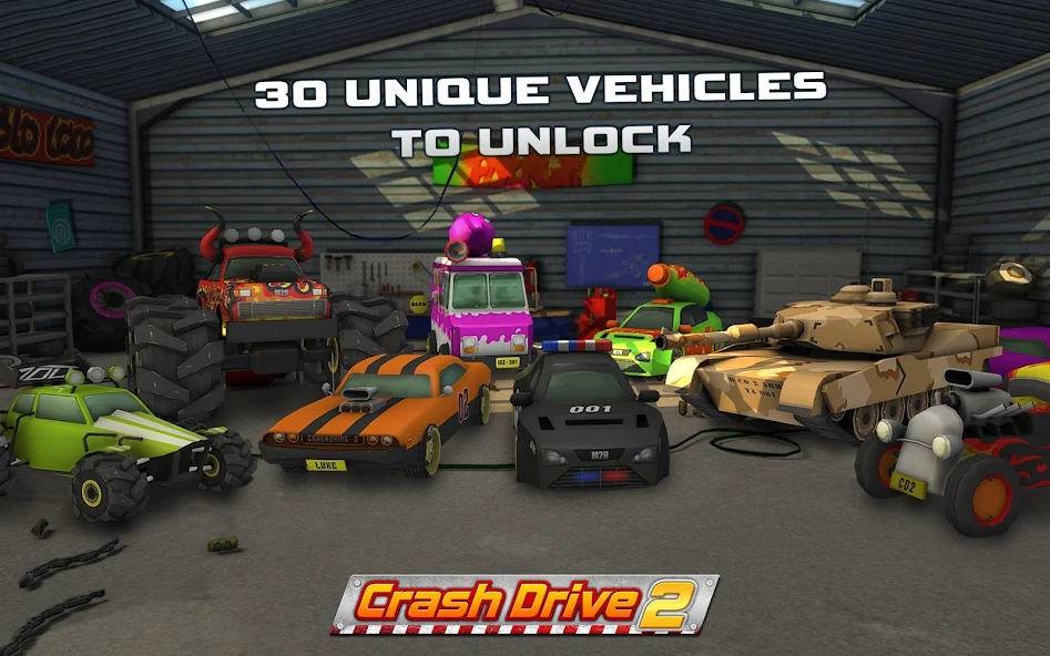 Crash Drive 2: 3D Racing Cars - screenshot 4
