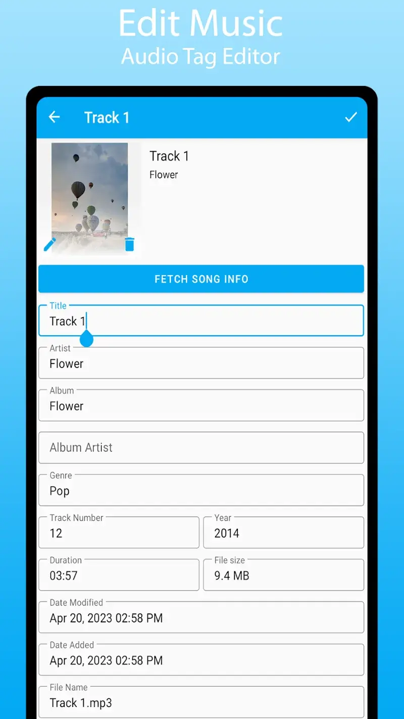 Spiral Cloud Music Player Mp3 - screenshot 6