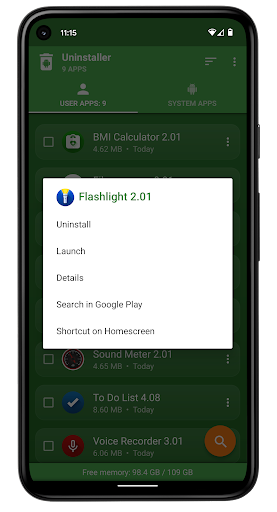 Uninstaller - screenshot 4
