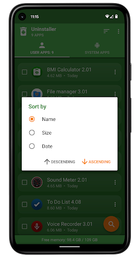 Uninstaller - screenshot 5