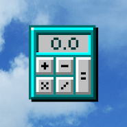 Progressbar Calculator - retro - app icon