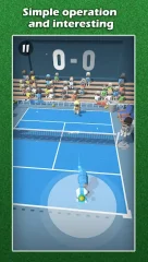 Flicks Tennis Free - Casual Ball Games 2020 - screenshot 1