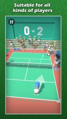 Flicks Tennis Free - Casual Ball Games 2020 - screenshot 2