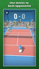 Flicks Tennis Free - Casual Ball Games 2020 - screenshot 3