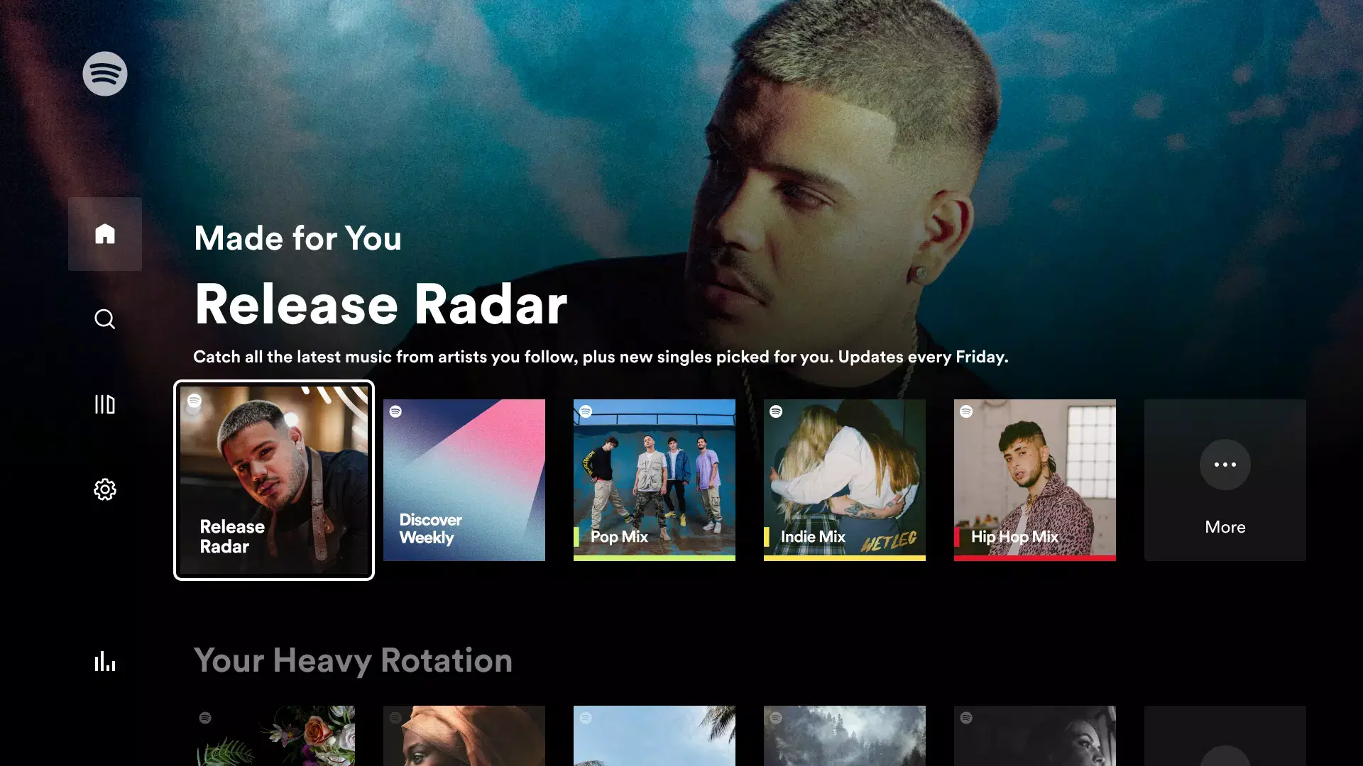 Spotify for Android TV - screenshot 4