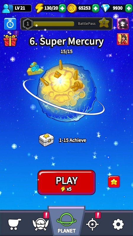Star Hero Story APK - screenshot 1