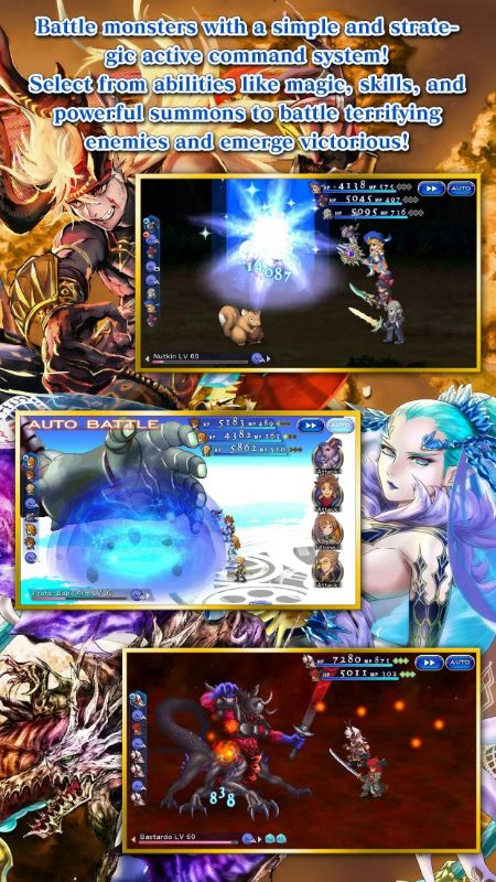 FINAL FANTASY DIMENSIONS II - screenshot 1