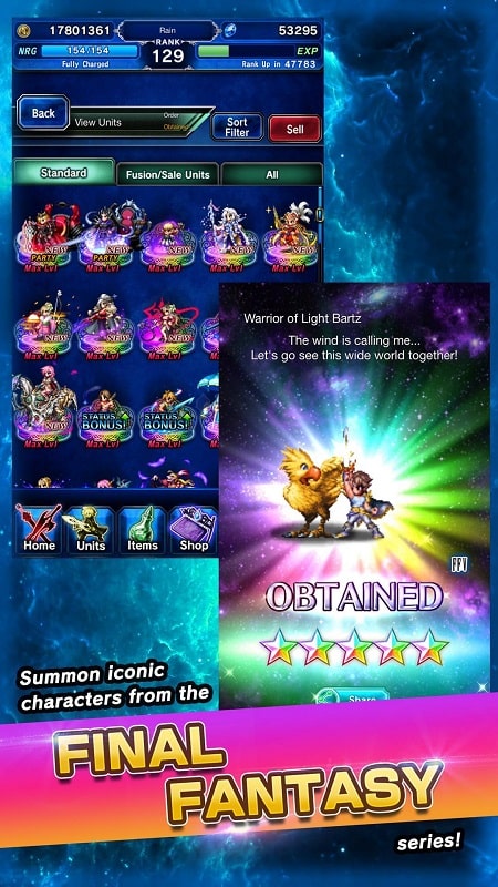 FINAL FANTASY BRAVE EXVIUS APK - screenshot 4